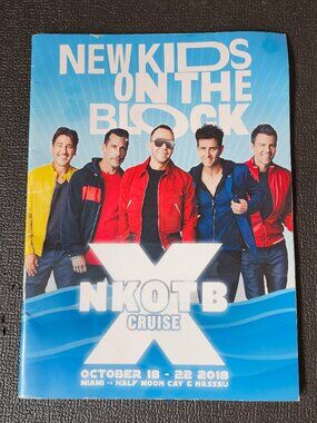 NKOTB Cruise Book New Kids on the Block Cruise 2018 Miami Half Moon Cay Nassau